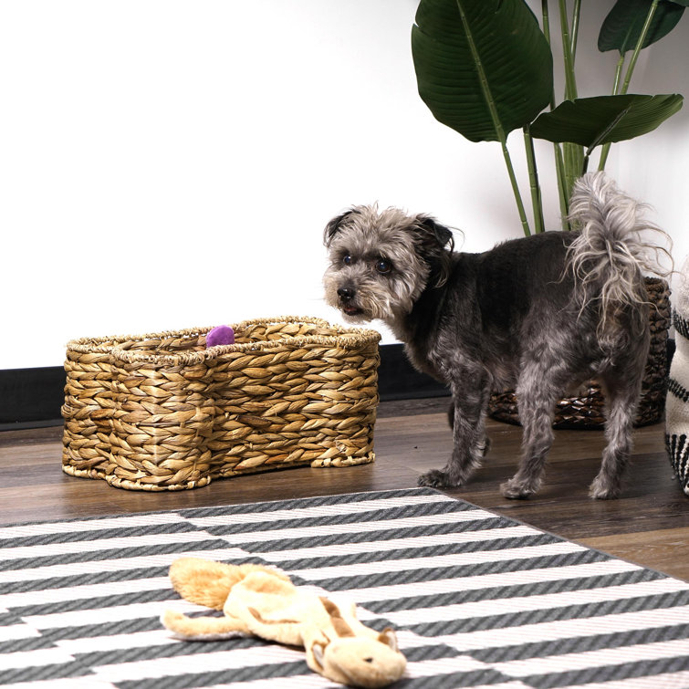 Wicker dog baskets clearance ikea